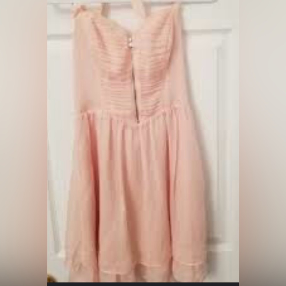 💖💖NicePeach color Strapless Dress - Picture 2 of 13